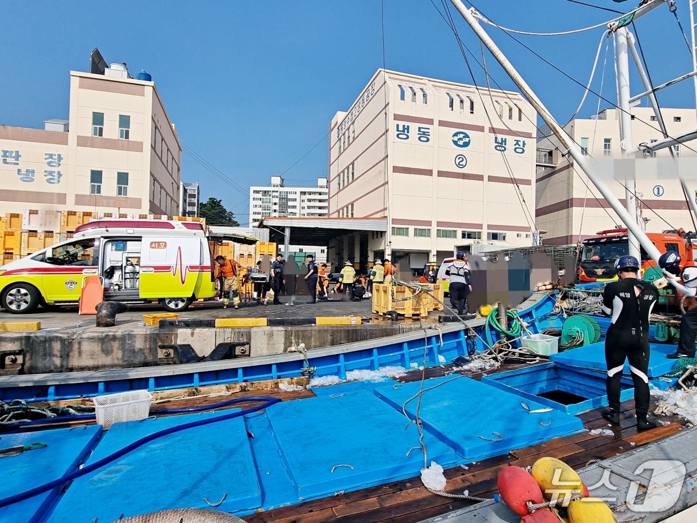 사고 현장.(통영해경 제공. 재판매 및 DB금지)