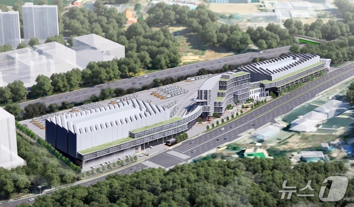 대전 도시철도 2호선 차량기지 조감도.(서한 제공. 재판매 및 DB 금지)