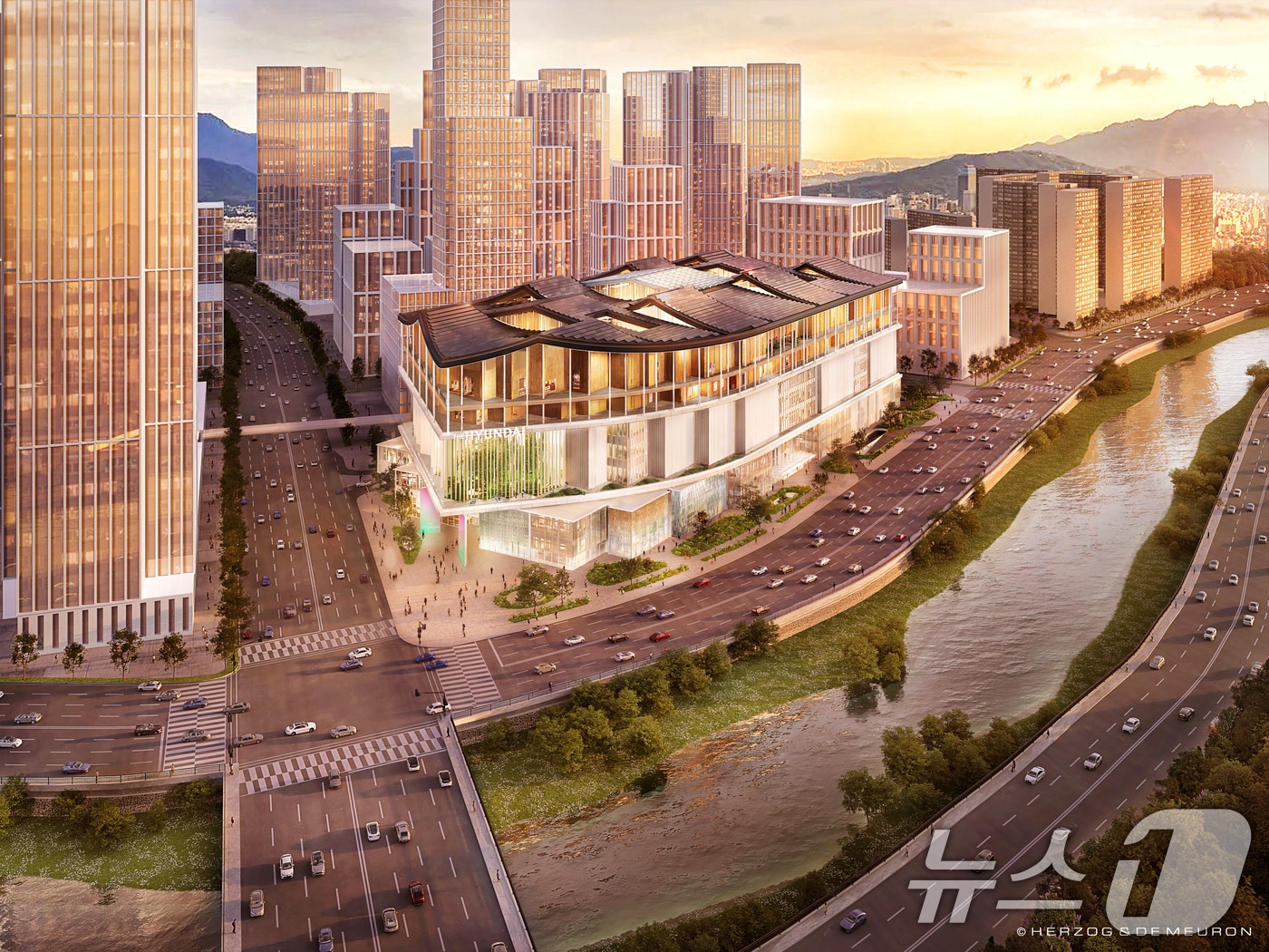 더 현대 광주 외부 조감도.&#40;광주시 제공. 재판매 및 DB 금지&#41; 2025.7.8/뉴스1 