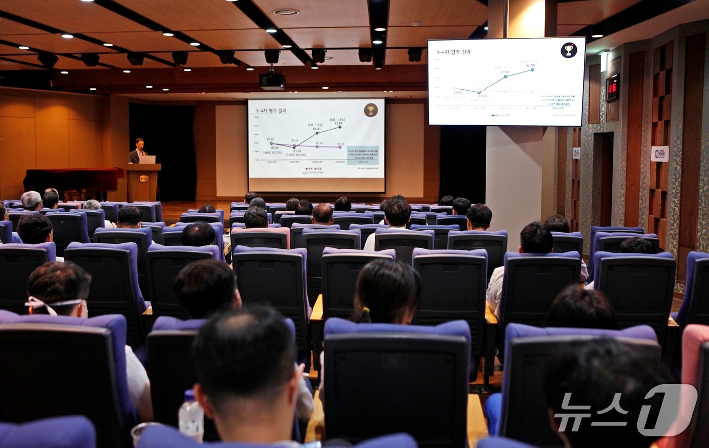 대전성모병원 진료부 환자경험 교육 실시. (가톨릭대학교 대전성모병원 제공. 재판매 및 DB금지)2025.7.8/뉴스1