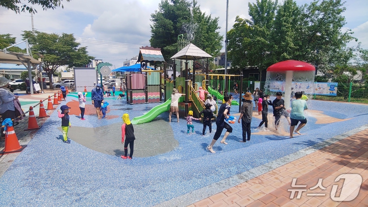 창녕군 남지읍 홍포공원 물놀이장(창녕군 제공. 재판매 및 DB금지).