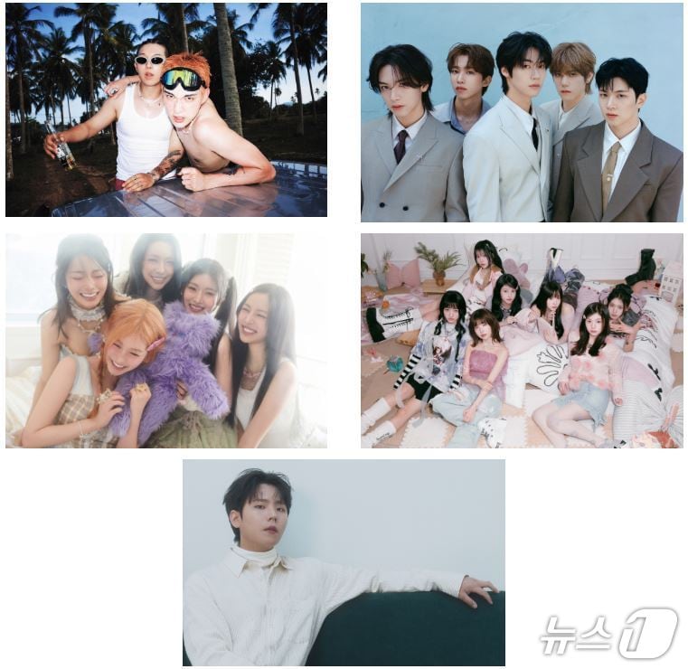 원 썸머 나잇 출연진.(제천시 제공. 재판매 및 DB금지)/뉴스1   