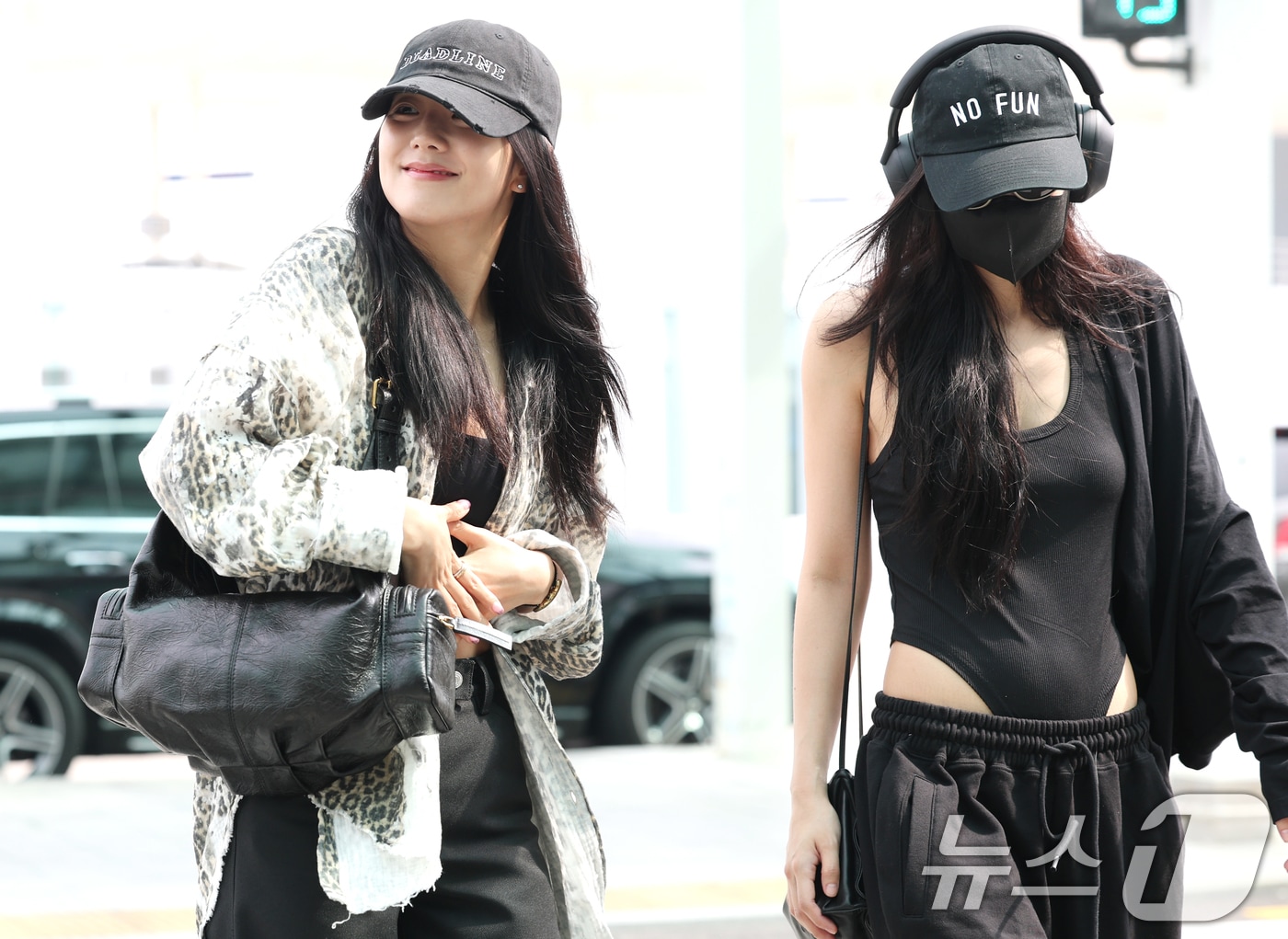 BLACKPINKジェニー、圧倒的な空港ファッションを披露…ボディスーツと