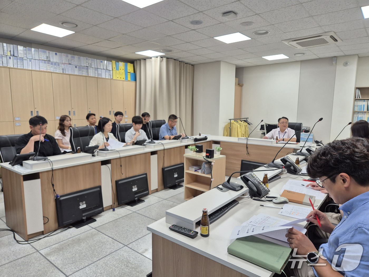 강원 춘천시,   중대산업재해 예방 회의.&#40;춘천시 제공, 재판매 및 DB금지&#41;