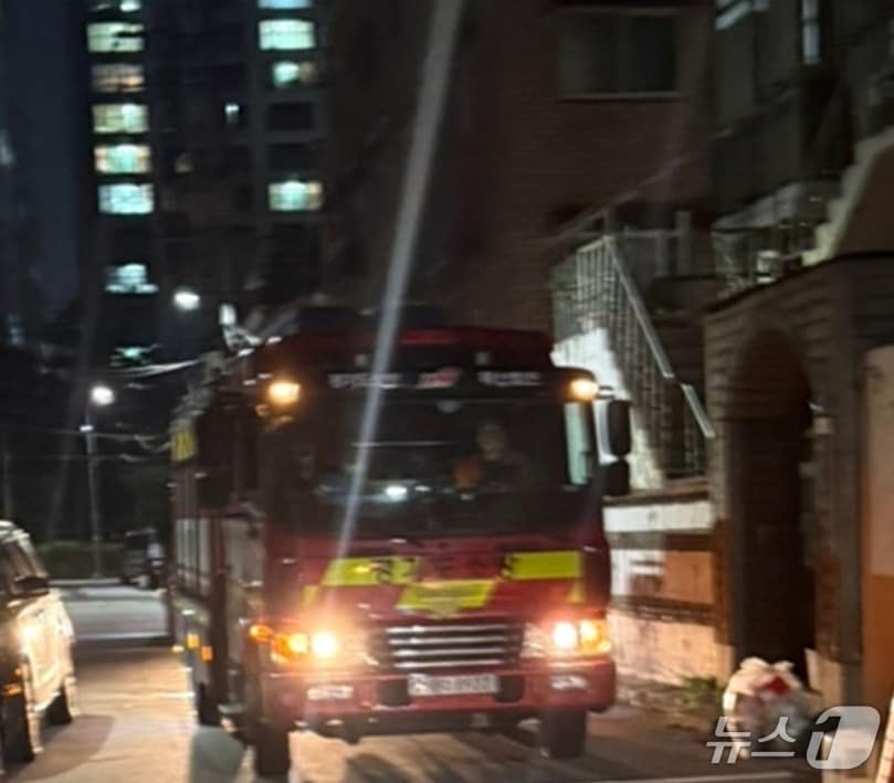 화재 현장. (독자 제공. 재판매 및 DB 금지) 2025.8.10/뉴스1