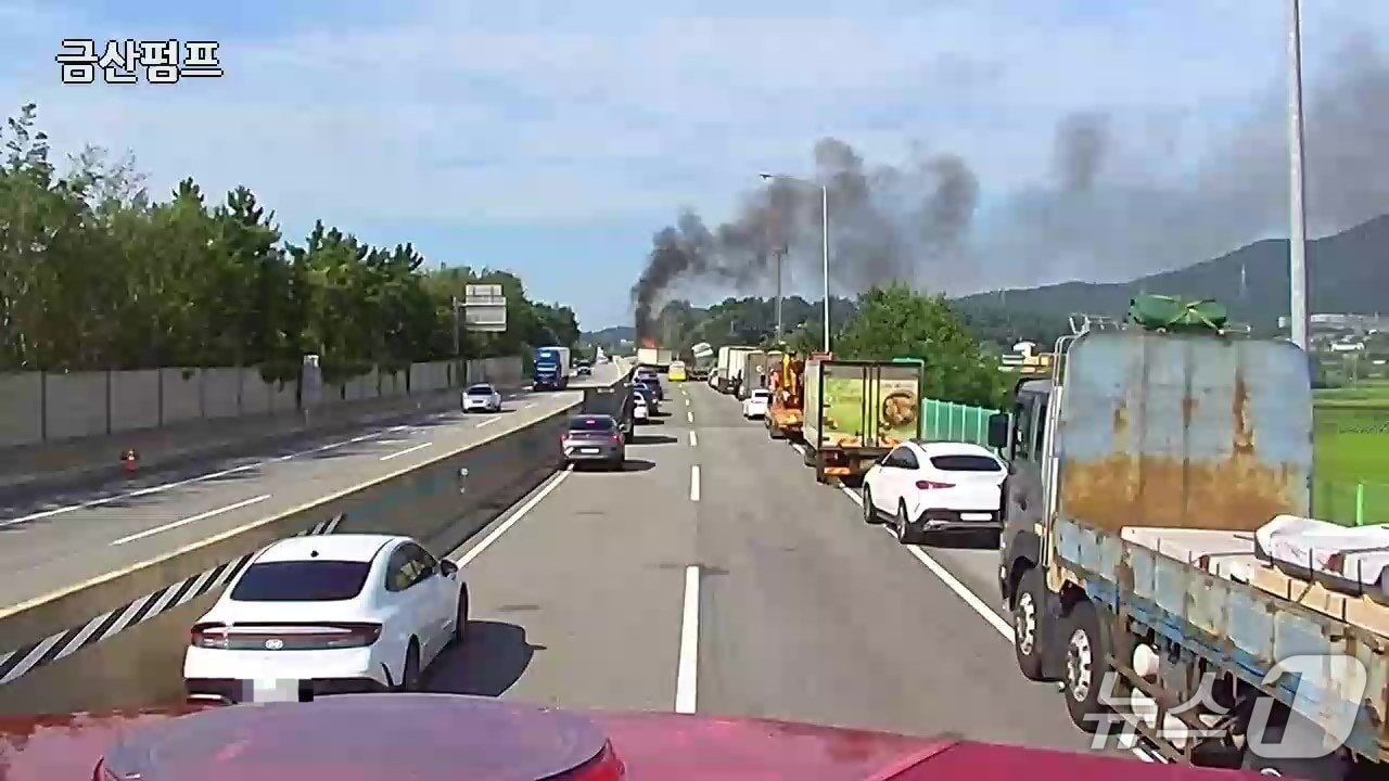 길터주기 현장.(전북소방본부 제공. 재판매 및 DB금지)