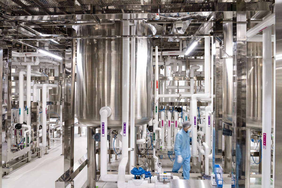 한미약품 평택 바이오플랜트 내부 시설 모습. (한미그룹 제공)