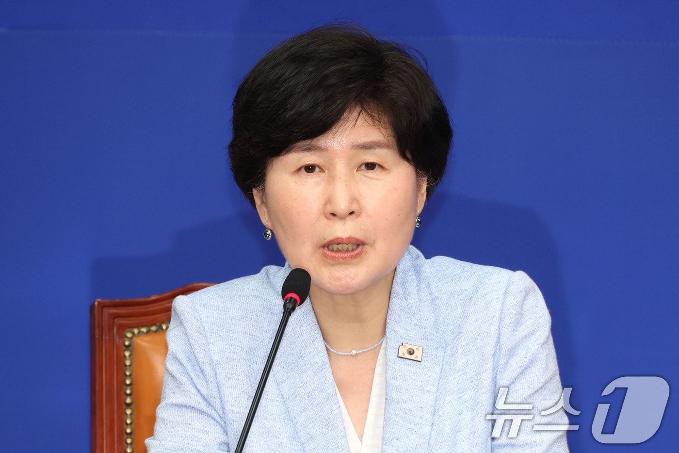 백혜련 더불어민주당 의원. 2025.8.12/뉴스1 ⓒ News1 이광호 기자