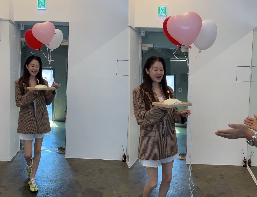 고현정 SNS 영상 갈무리