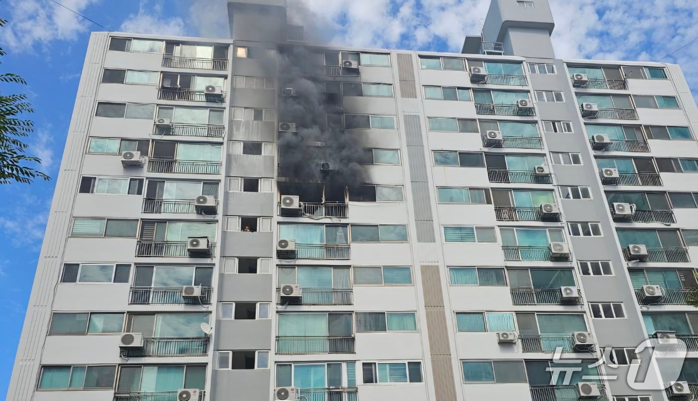 화재 현장. (경기도소방재난본부 제공. 재판매 및 DB 금지) 2025.8.12/뉴스1