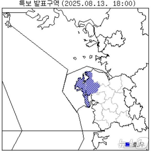  기상청 관측 자료. / 뉴스1