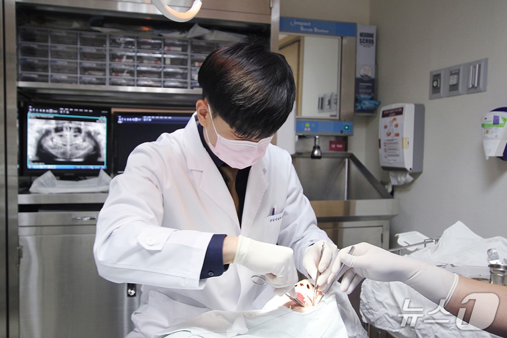 대전선병원 구강악안면외과 진료 모습(선병원 제공) /뉴스1