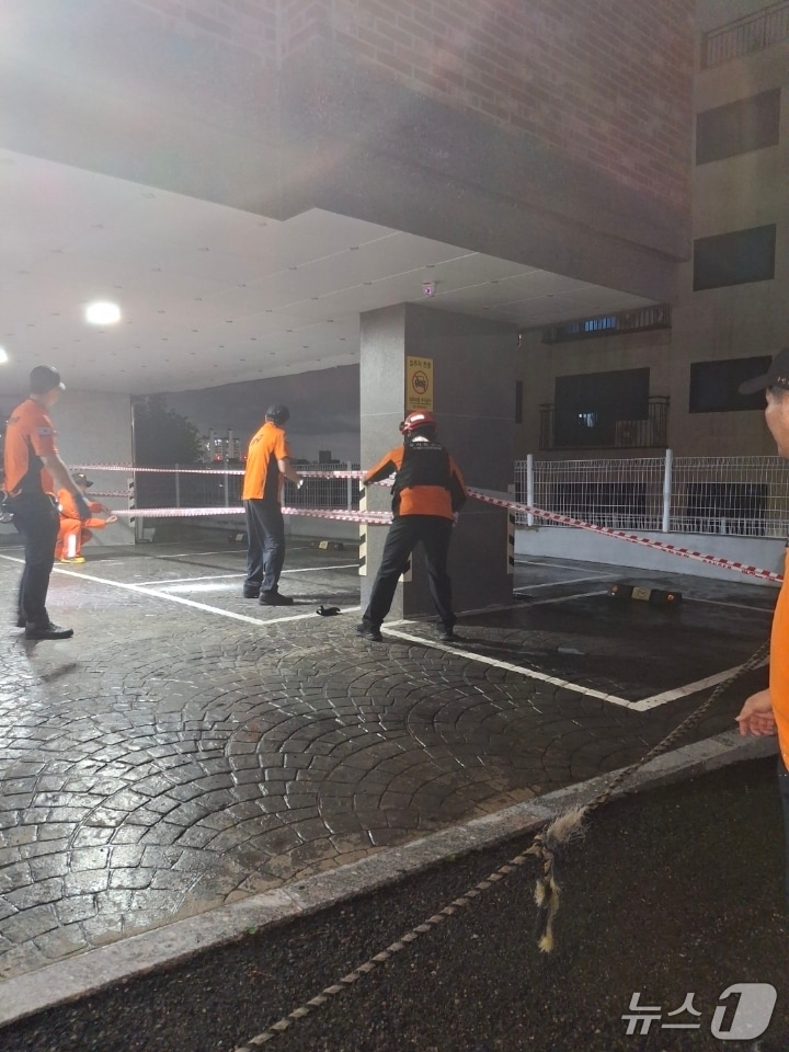 사고 현장. (경기도소방재난본부 제공. 재판매 및 DB 금지) 2025.8.14/뉴스1