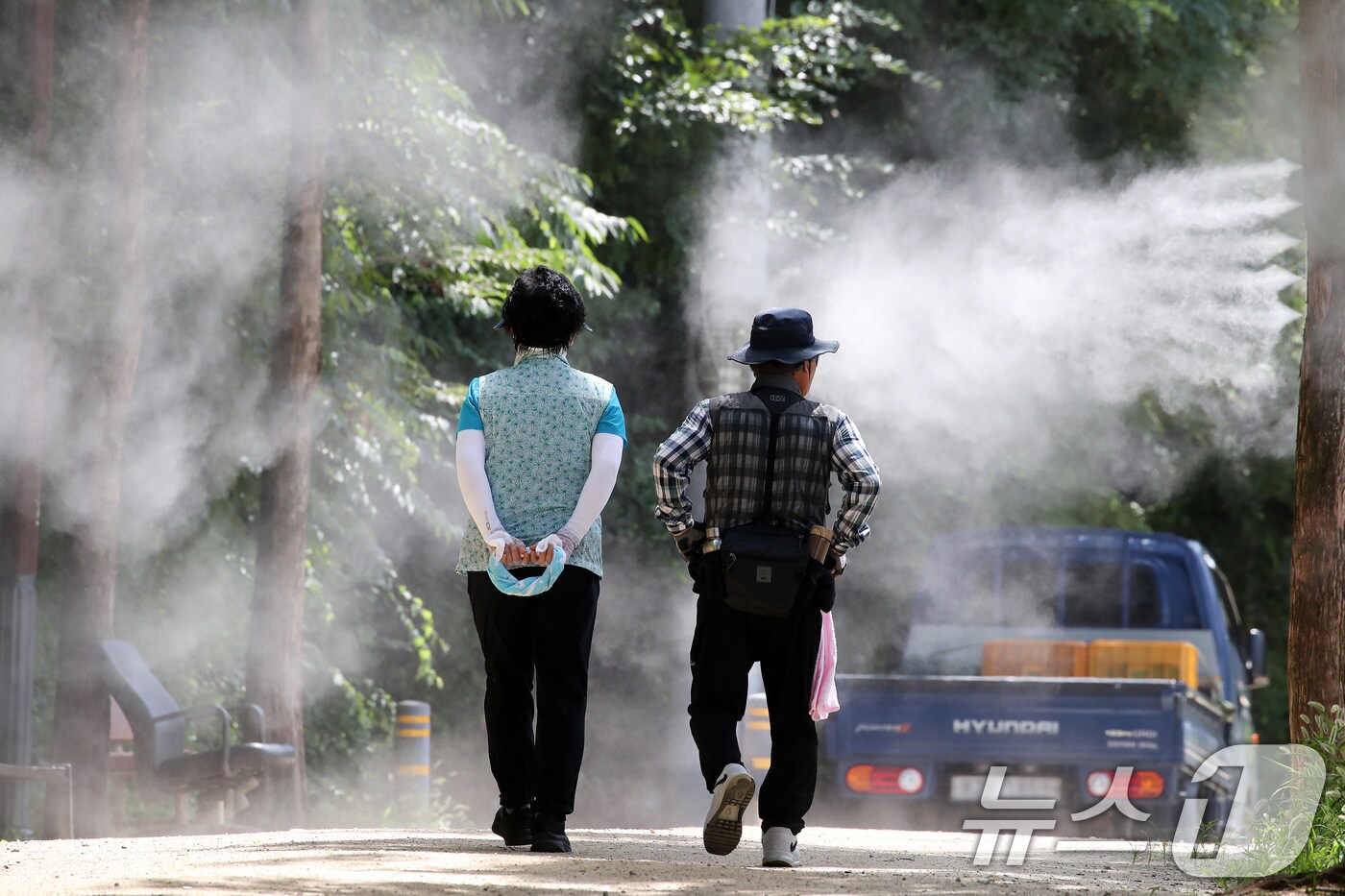 대구기상청은 19일 오전 10시를 기해 문경과 예천에 폭염경보를 발표했다.(뉴스1 자료) ⓒ News1 DB