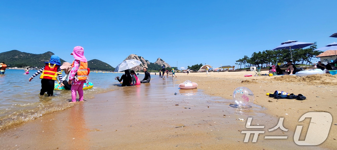 군산 선유도해수욕장 모습 (자료사진) 2025.8.16/뉴스1 ⓒ News1 유경석 기자