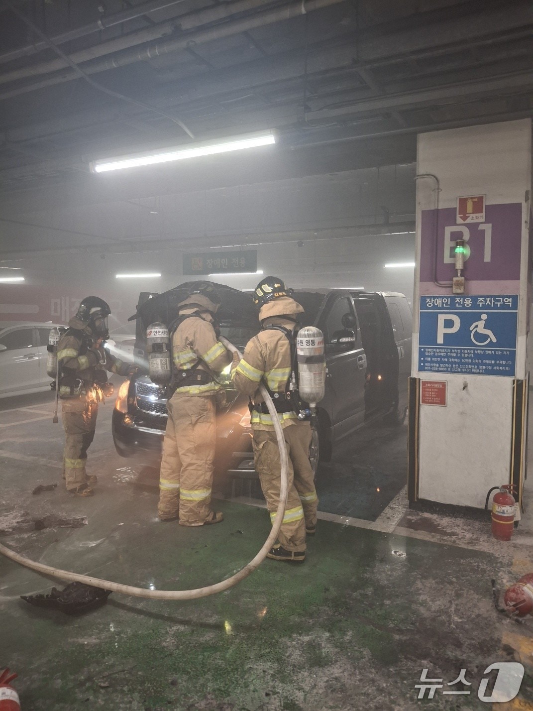 화재 현장. (경기도소방재난본부 제공. 재판매 및 DB 금지) 2025.8.17/뉴스1