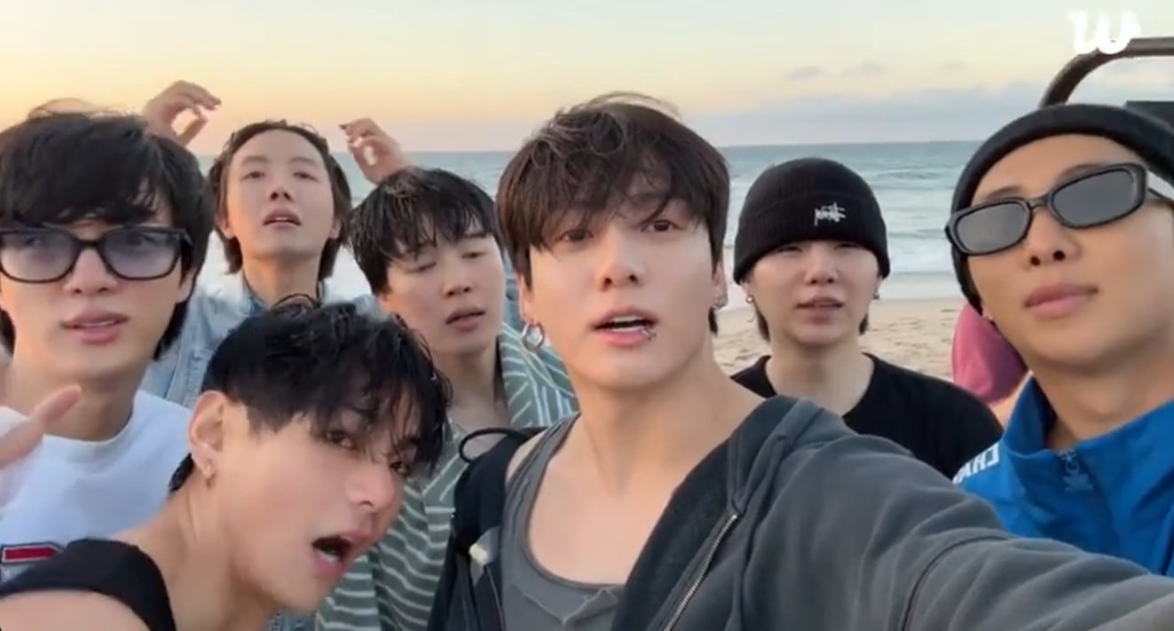 방탄소년단(위버스 화면 갈무리)