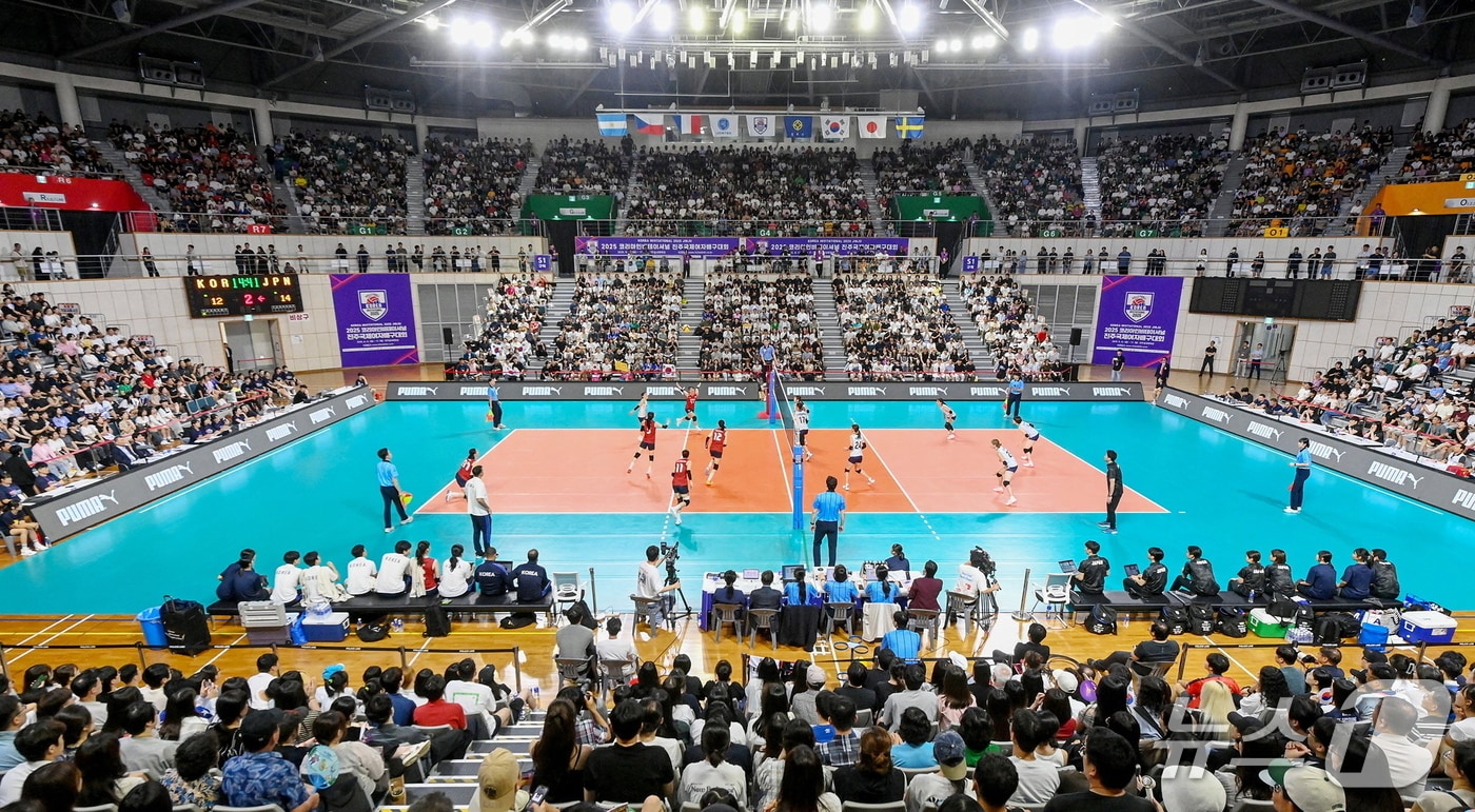 2025 코리아인비테이셔널 진주국제여자배구대회(진주시 제공. 재판매 및 DB금지).