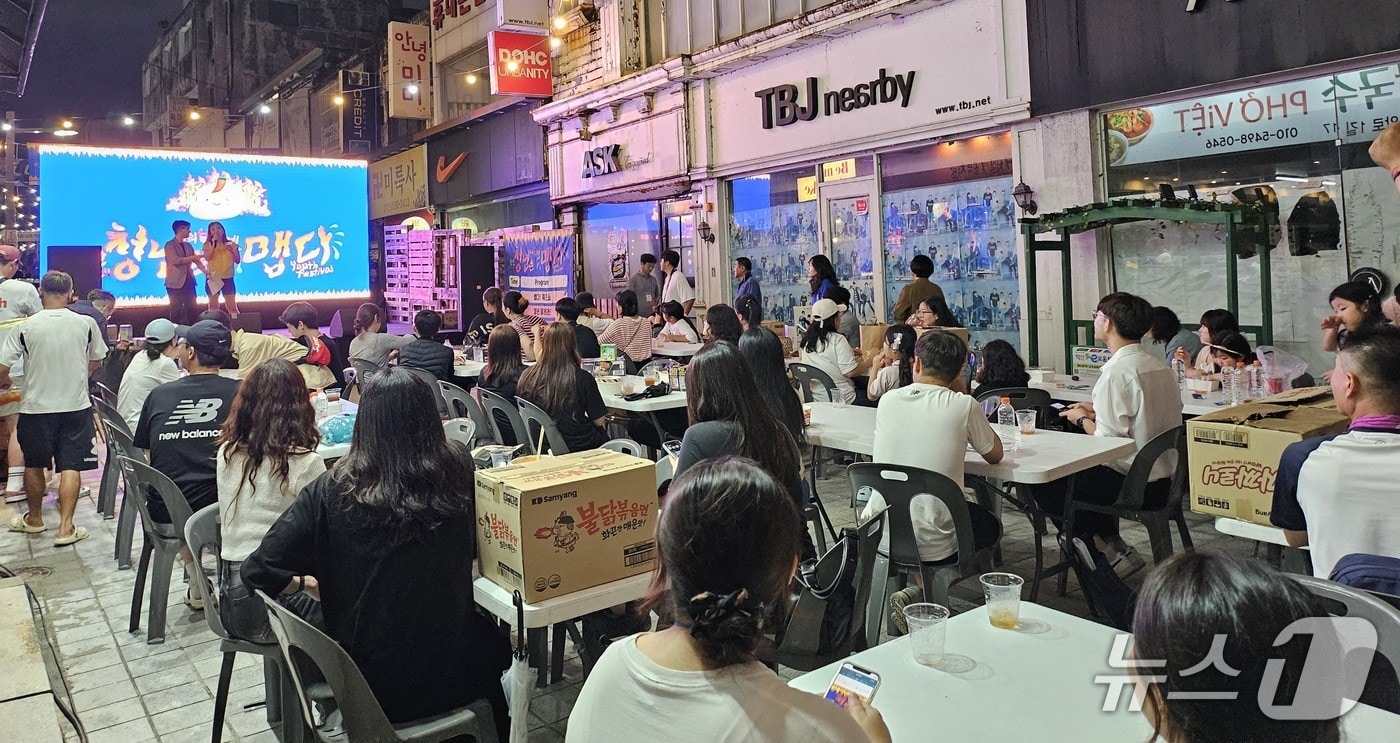 지난해 전북 익산시가 진행한 청년축제 현장 모습.(익산시 제공. 재판매 및 DB금지)