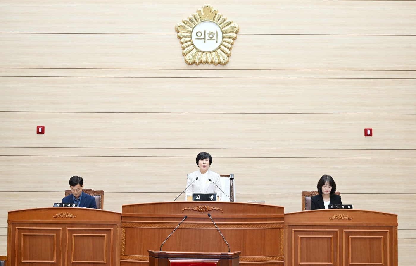 보령시의회 269회 임시회 개회 모습. (보령시의회 제공. 재판매 및 DB금지)/뉴스1
