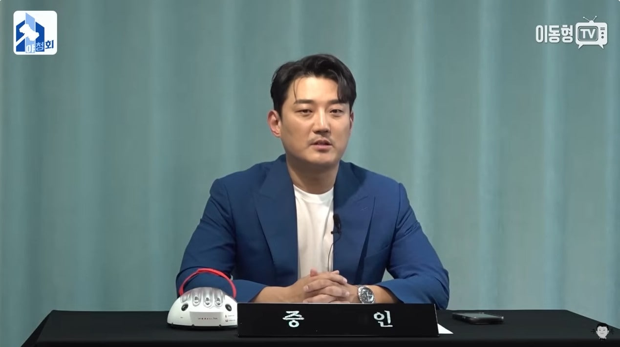 개그맨 홍장원/ 사진=유튜브 채널 '이동형TV' 영상 갈무리