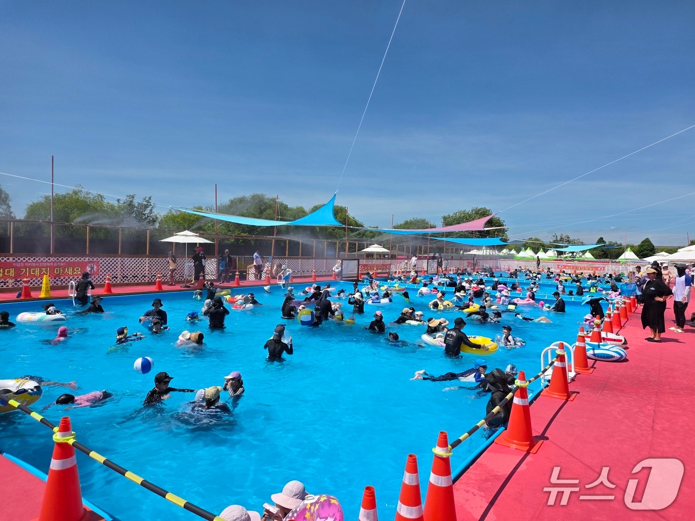 부산 사상구 삼락생태공원 어린이 물놀이장.(사상구 제공. 재판매 및 DB 금지)