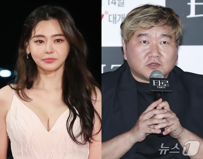 서유리(왼쪽)와 최병길 PD ⓒ 뉴스1