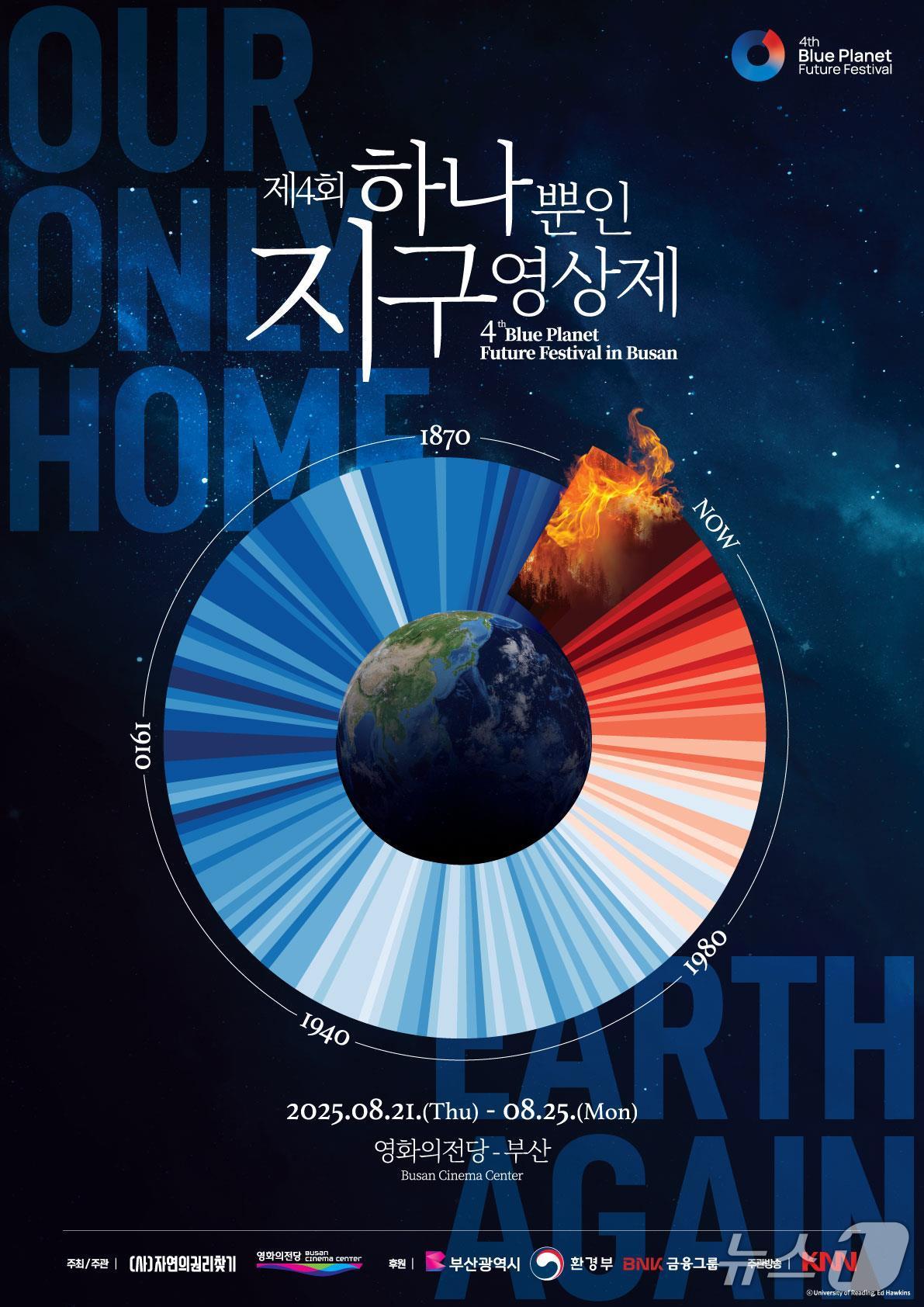 제4회 하나뿐인 지구영상제 홍보 포스터.(부산시 제공. 재판매 및 DB금지)