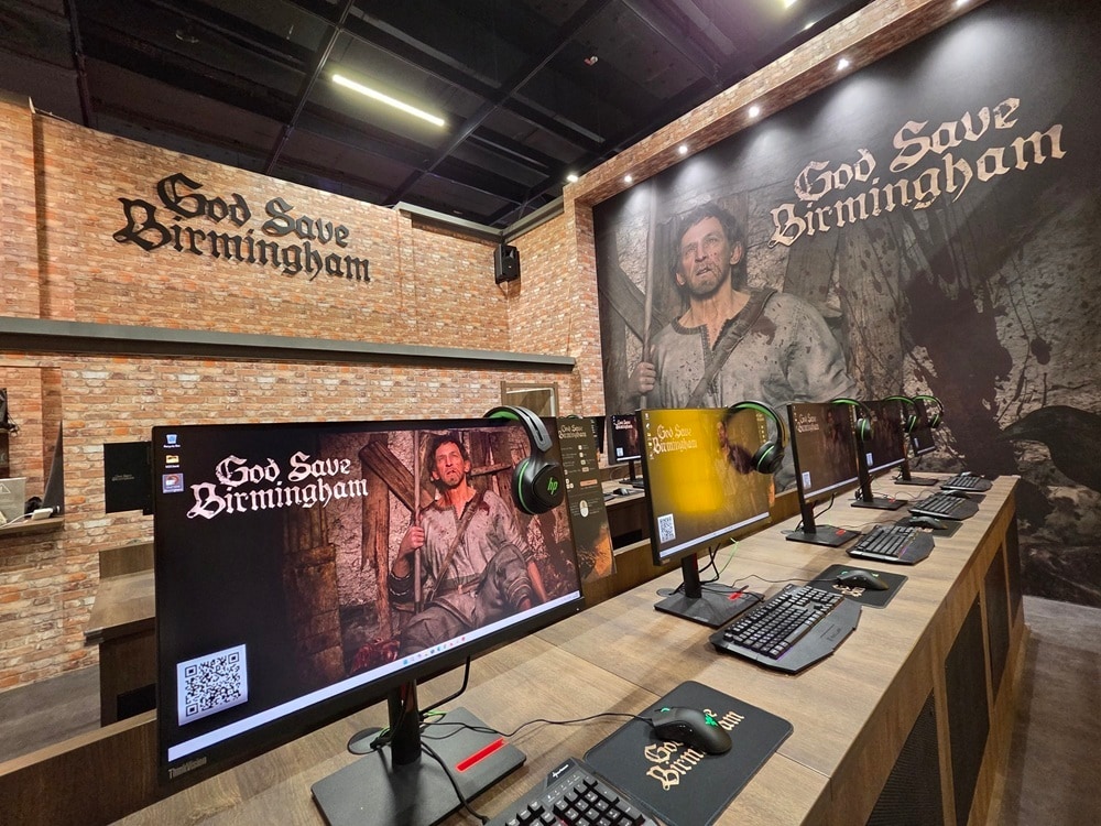 카카오게임즈 자회사 오션드라이브 스튜디오가 독일 쾰른에서 열린 '2025 게임스컴'에 체험 부스를 설치했다.(카카오게임즈 제공. 재판매 및 DB금지)2025.8.20/뉴스1