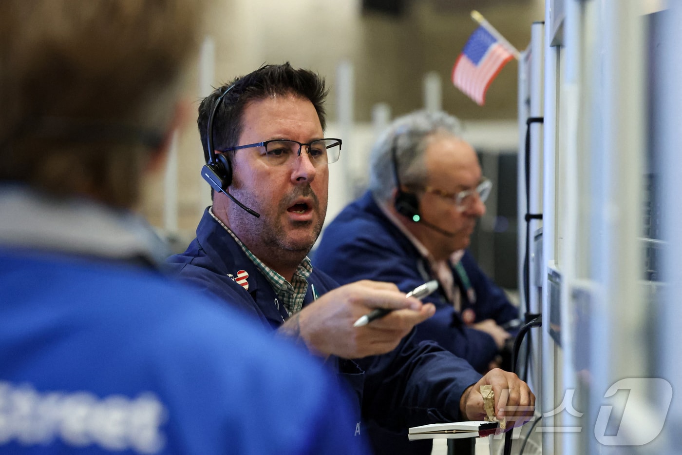 미증시 트레이더들. ⓒ 로이터=뉴스1