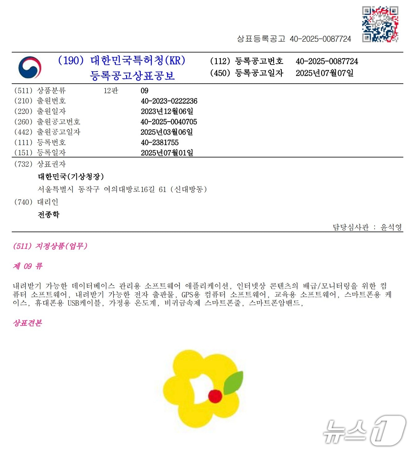 (기상청 제공) ⓒ 뉴스1