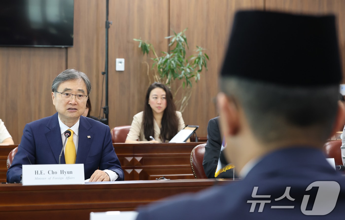 조현 외교부 장관. 2025.8.21/뉴스1 ⓒ News1 임세영 기자