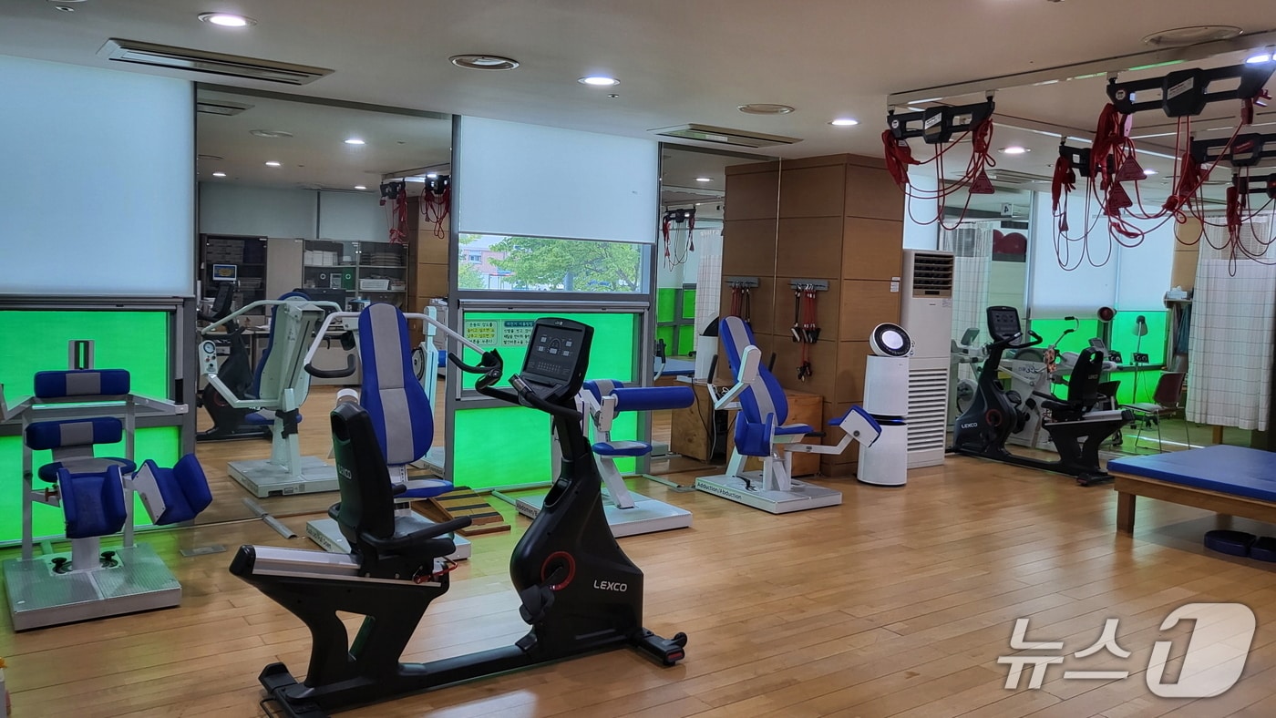 장애인 재활 운동기구.&#40;안산시 제공&#41;