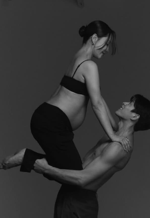 임정희 만삭 사진