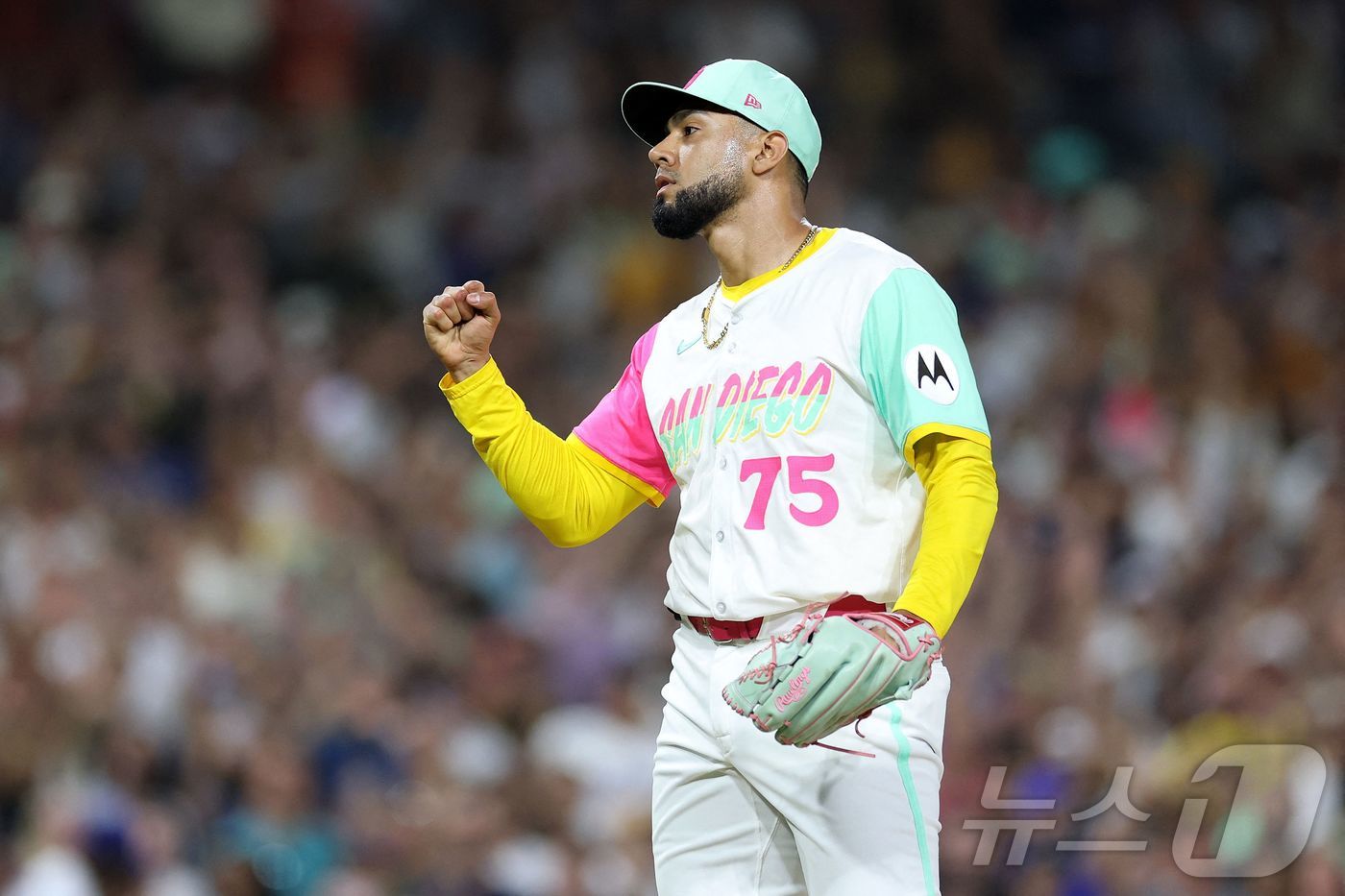 MLB 샌디에이고 마무리 투수 수아레즈. ⓒ AFP=뉴스1