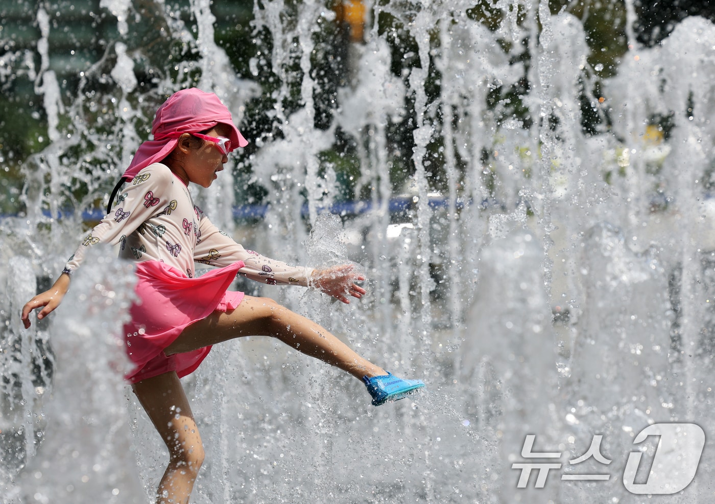 물놀이 모습..(뉴스1DB)/뉴스1