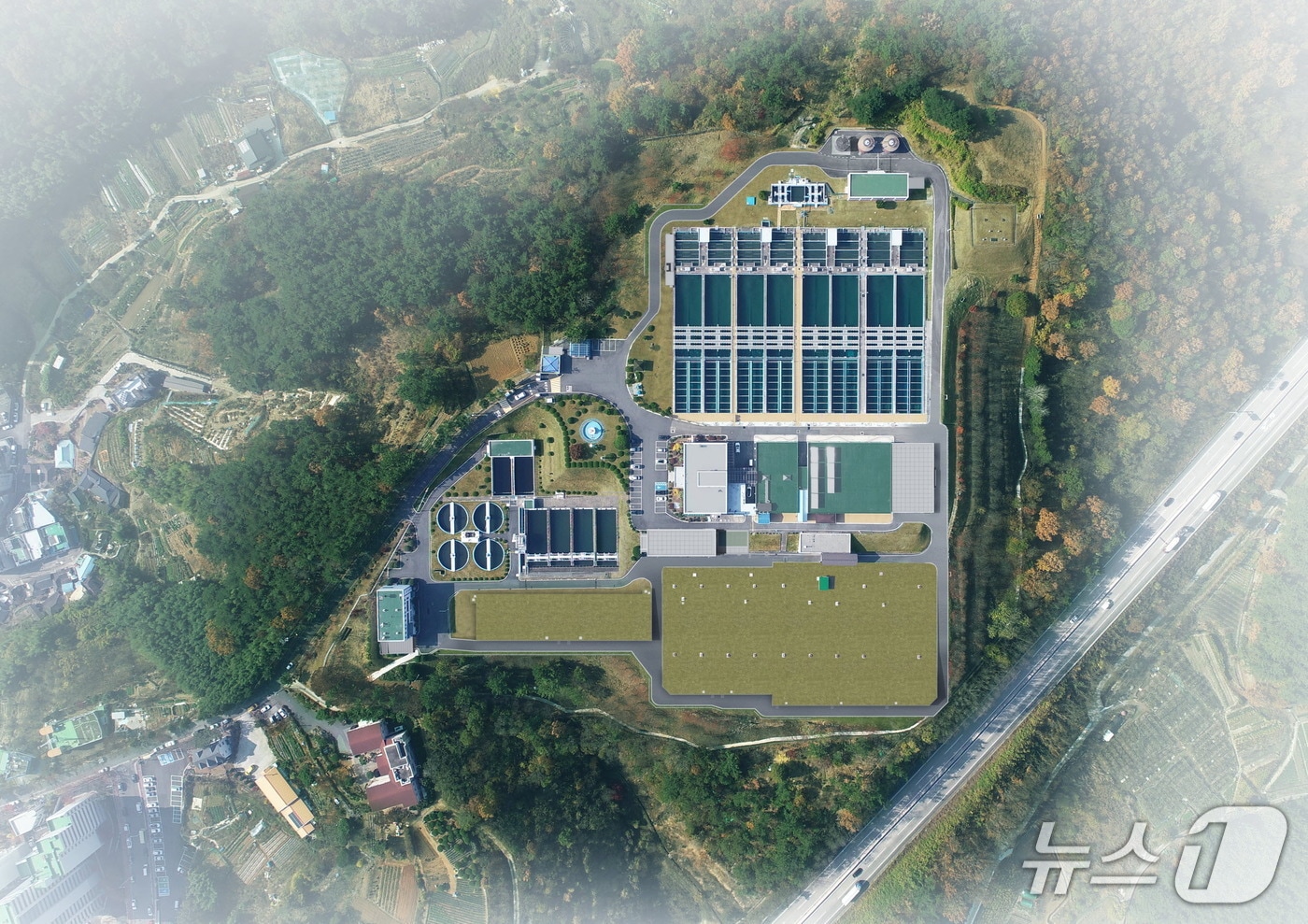 진주시 정수장 조감도(진주시 제공. 재판매 및 DB금지).