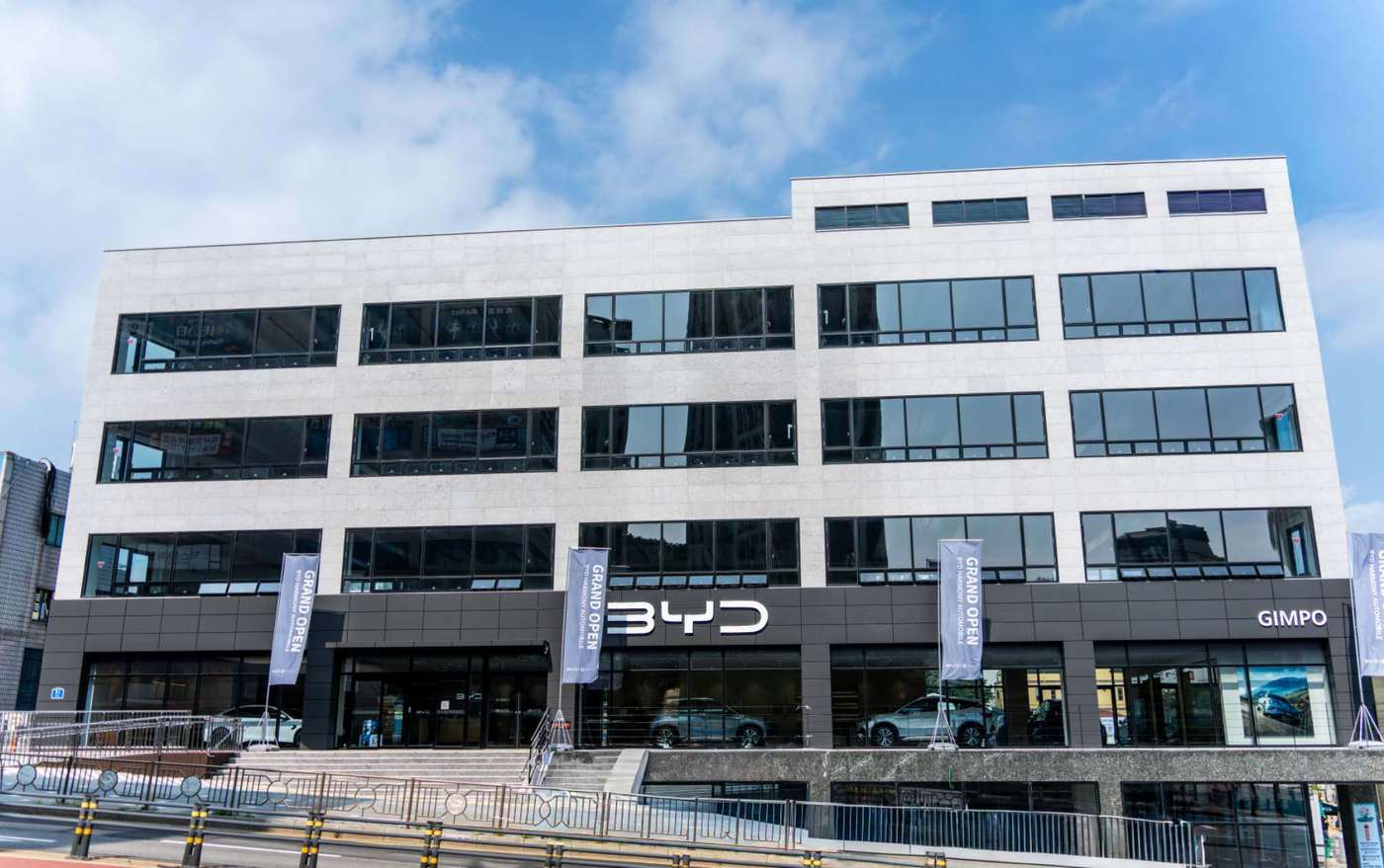 경기 김포 풍무동에 25일 개관한 BYD 오토 김포 전시장 전경(BYD코리아 제공). 2025.08.25.