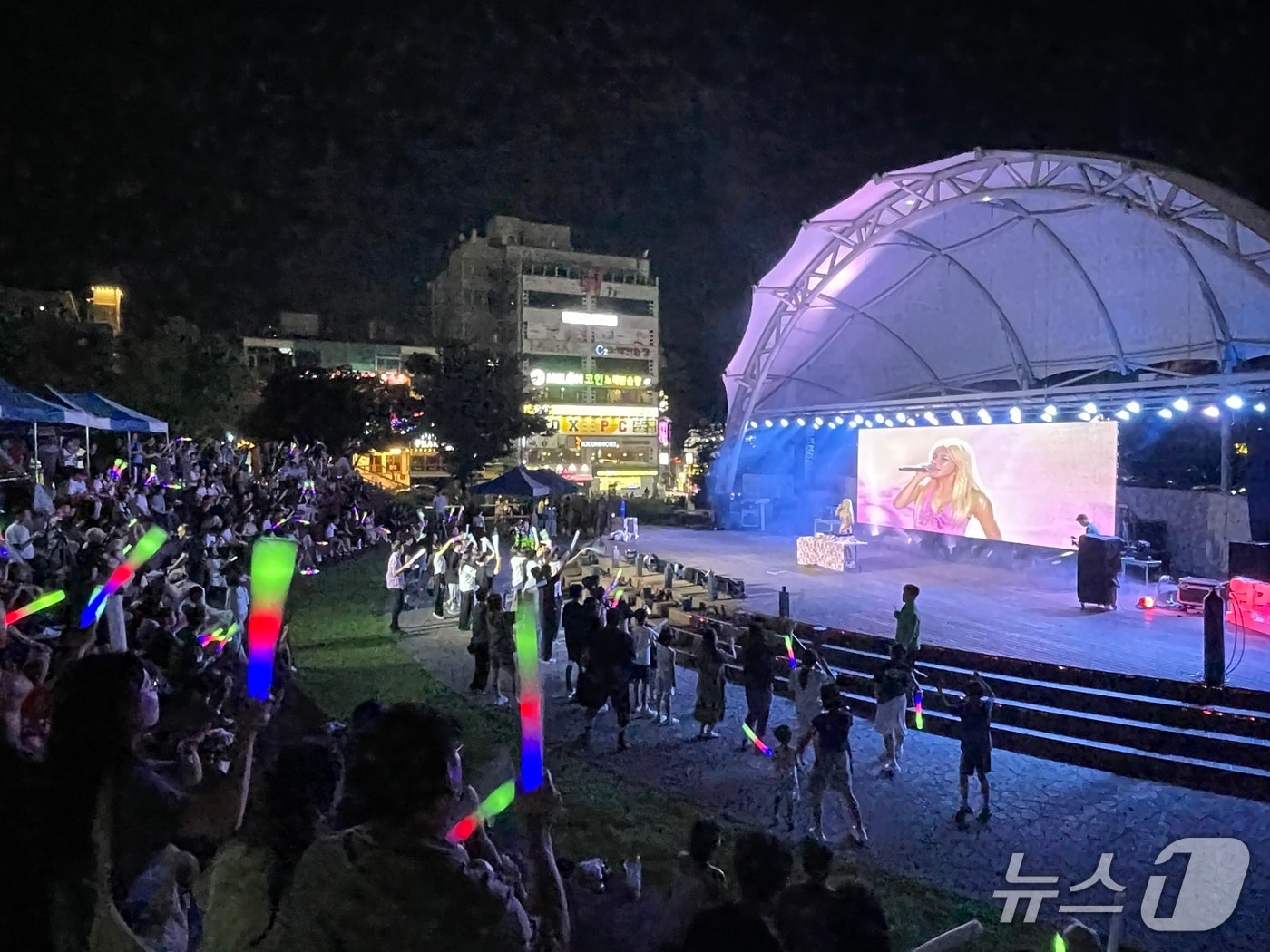 강원 원주청년축제 &#39;원터치 페스티벌&#39;이 지난 22일과 23일 원주시 단계동 장미공원에서 열렸다. &#40;원주시 제공. 재판매 및 DB금지&#41; 2025.8.25/뉴스1