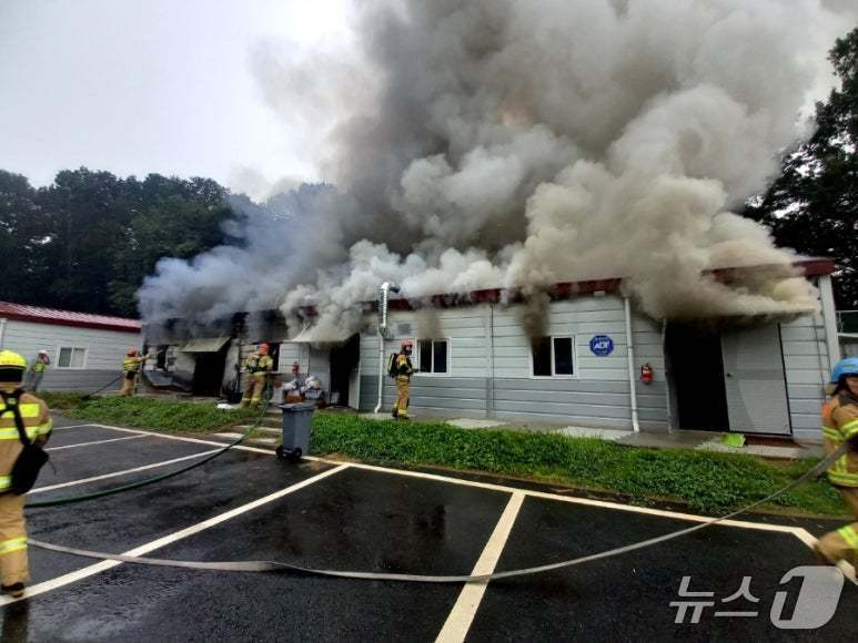 화재 현장(경기 고양소방서 제공. 재판매 및 DB 금지)/뉴스1