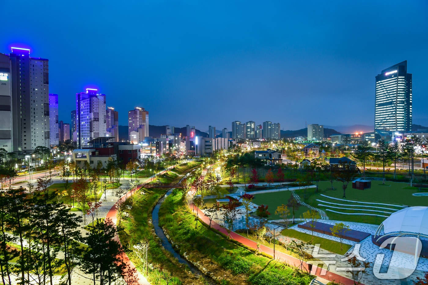 김천혁신도시 전경(김천시 제공)/뉴스1 ⓒ News1 정우용 기자