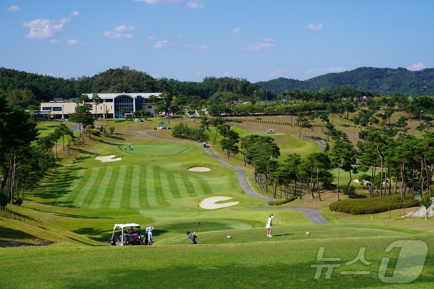 안동레이크골프클럽 전경.(경북문화관광공사 제공, 재판매 및 DB 금지) ⓒ News1 김대벽기자