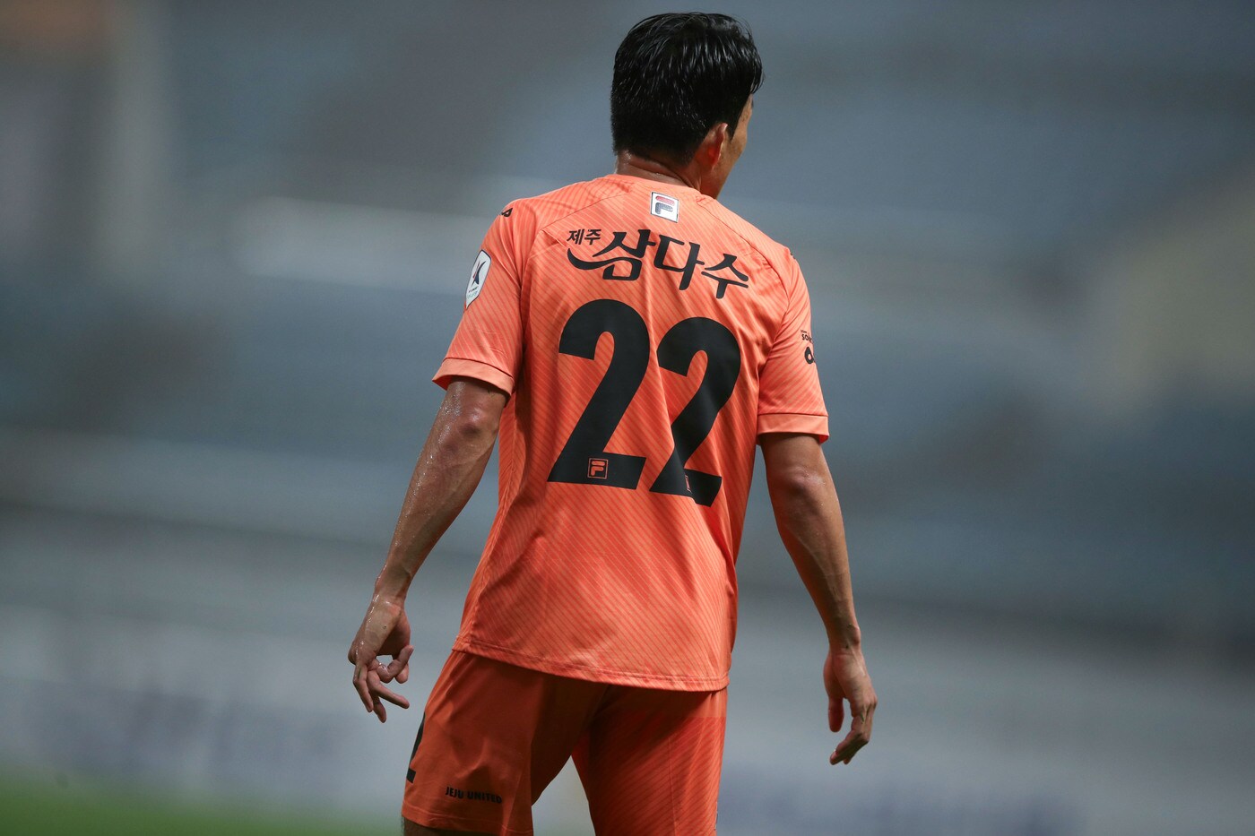 지난해 이름 없는 유니폼을 착용한 제주 SK. (제주 SK 제공)