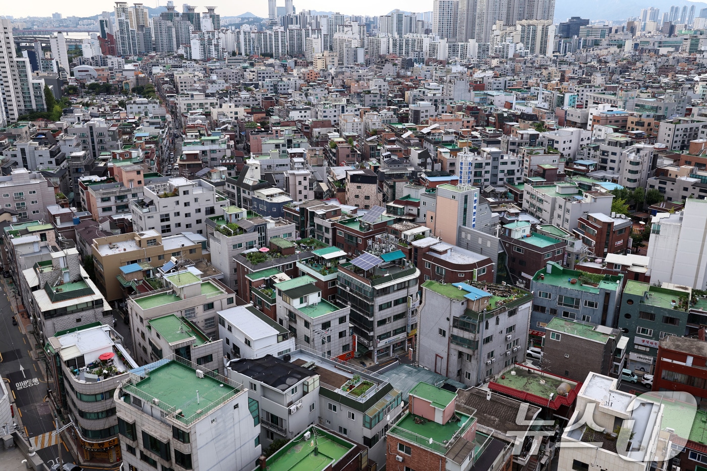 서울의 한 빌라 밀집 지역. 2025.8.27 ⓒ 뉴스1 구윤성 기자