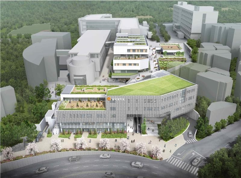 동국대학교 로터스관 신축공사 조감도.(동부건설 제공)/뉴스1 ⓒ News1  