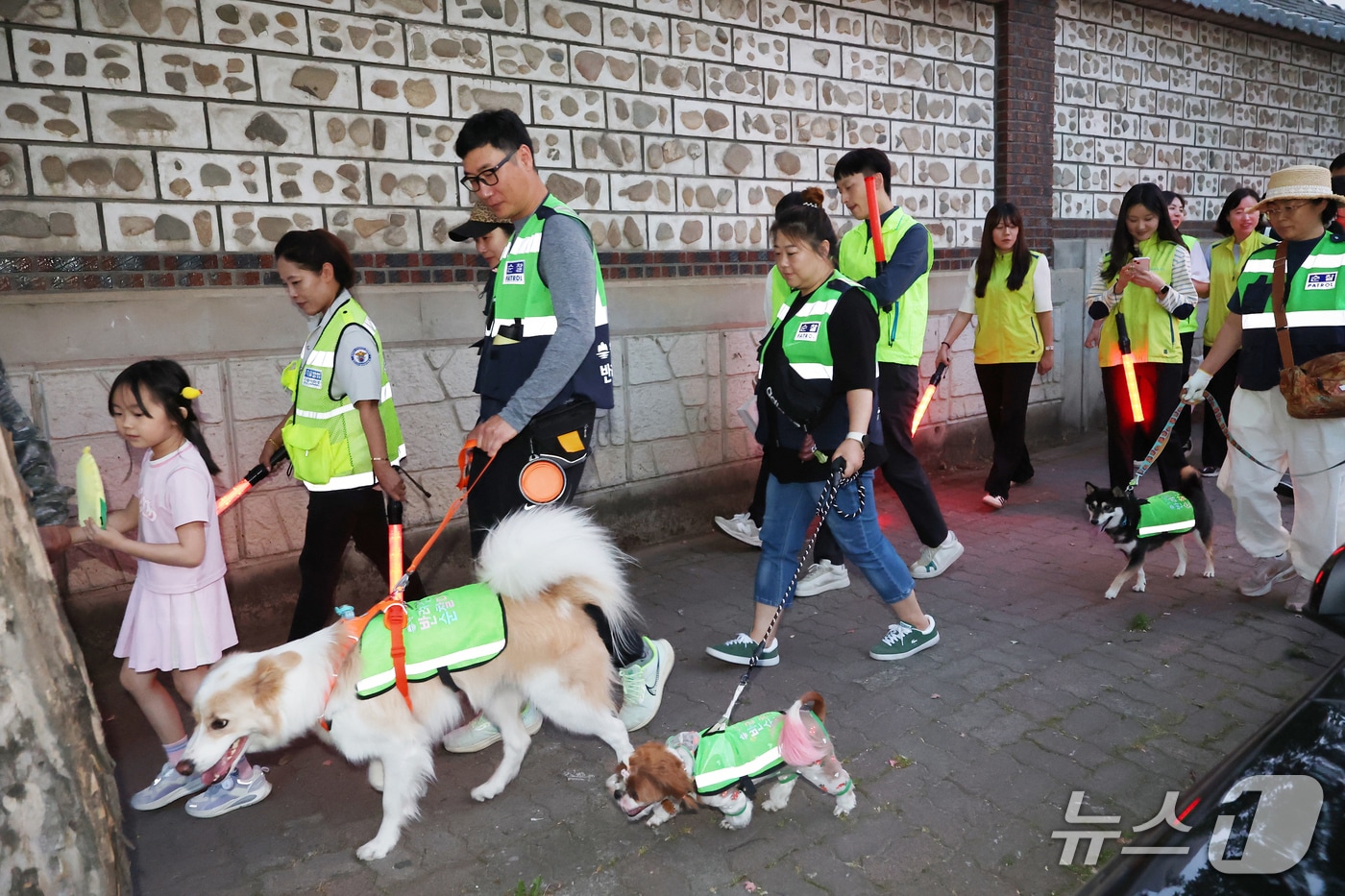 강원 원주시 자율방범 합동순찰대의 최근 순찰 활동. 기사 이해를 돕기 위한 자료 사진으로 기사 내용과 직접 관련 없음. (재판매 및 DB금지)/뉴스1