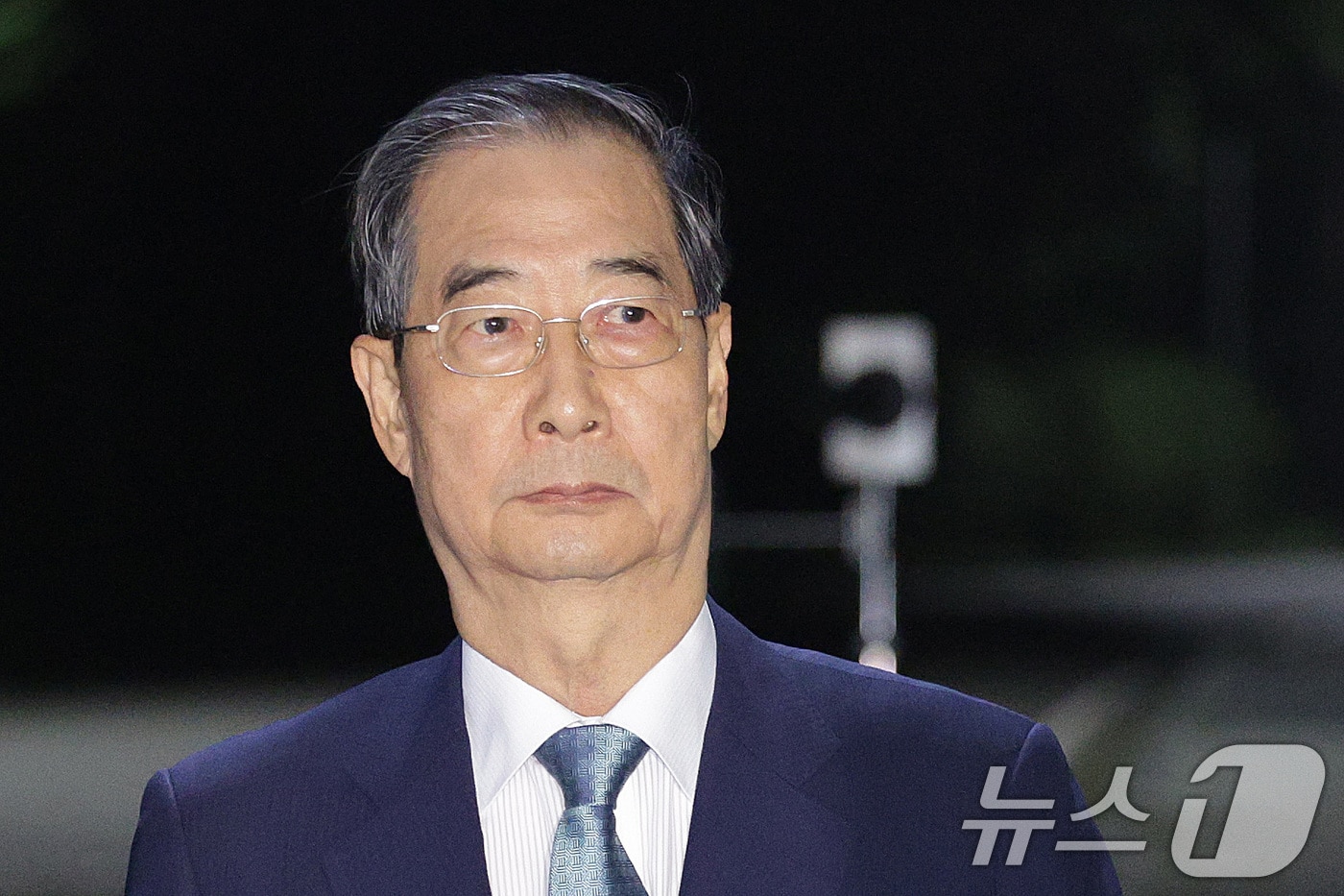 12·3 비상계엄 과정에서 윤석열 전 대통령의 내란 행위를 방조한 혐의를 받는 한덕수 전 국무총리. 2025.8.27/뉴스1 ⓒ News1 신웅수 기자