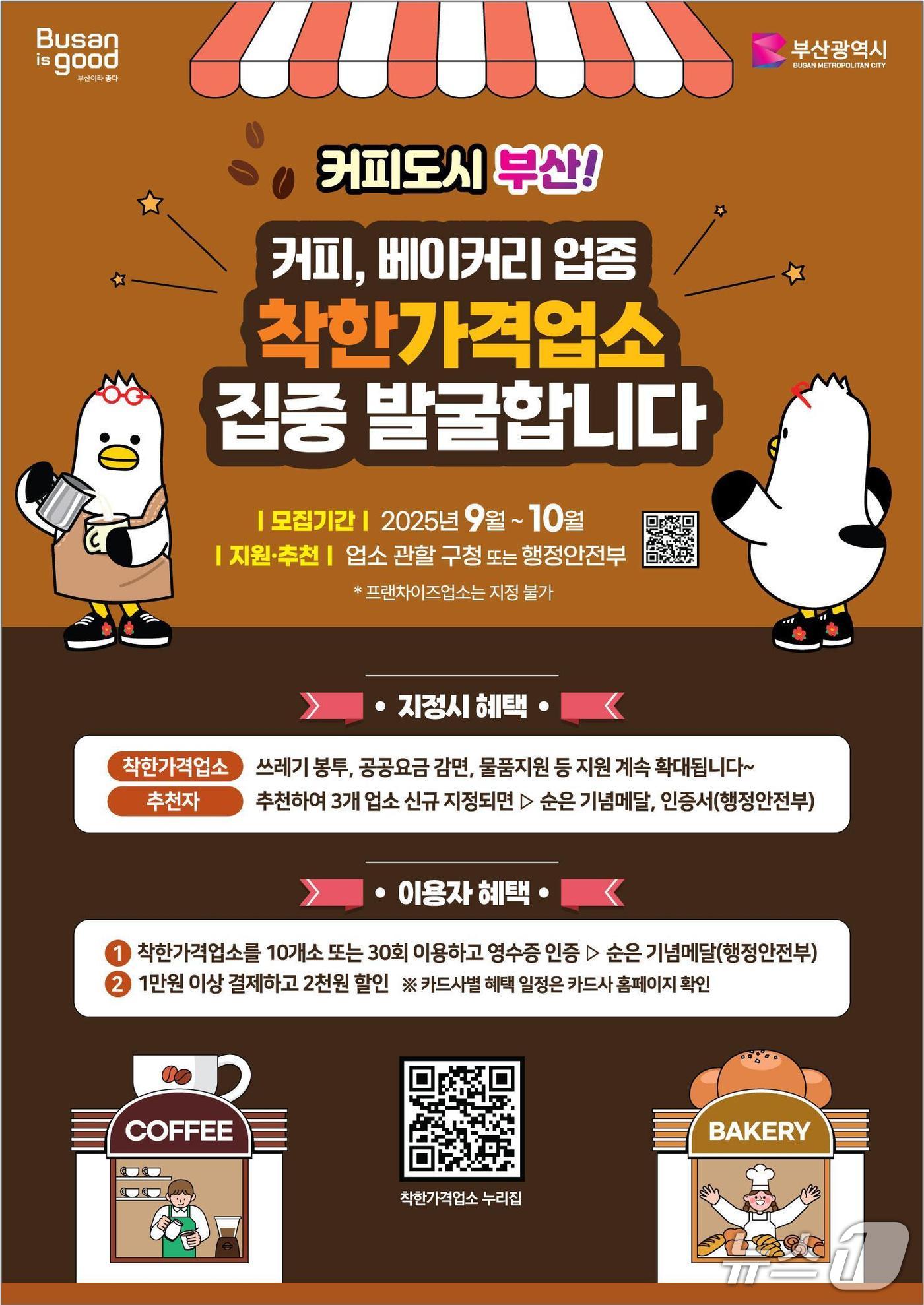 '착한 가격업소' 홍보 포스터.(부산시 제공. 재판매 및 DB금지)