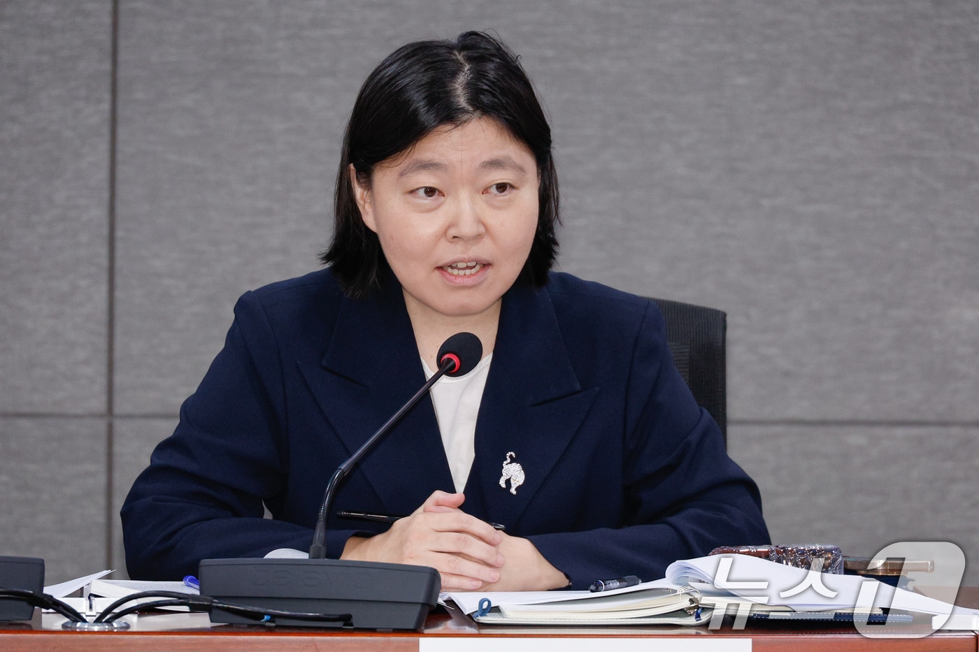 지난 8월 29일  서울 여의도 국회의원회관에서 열린 검찰개혁 긴급 공청회 &#39;검찰개혁의 쟁점은 무엇인가? - 국민이 바라는 검찰개혁의 속도와 방향&#39;에 참석한 임은정 서울동부지검장. 2025.8.29/뉴스1 ⓒ News1 안은나 기자