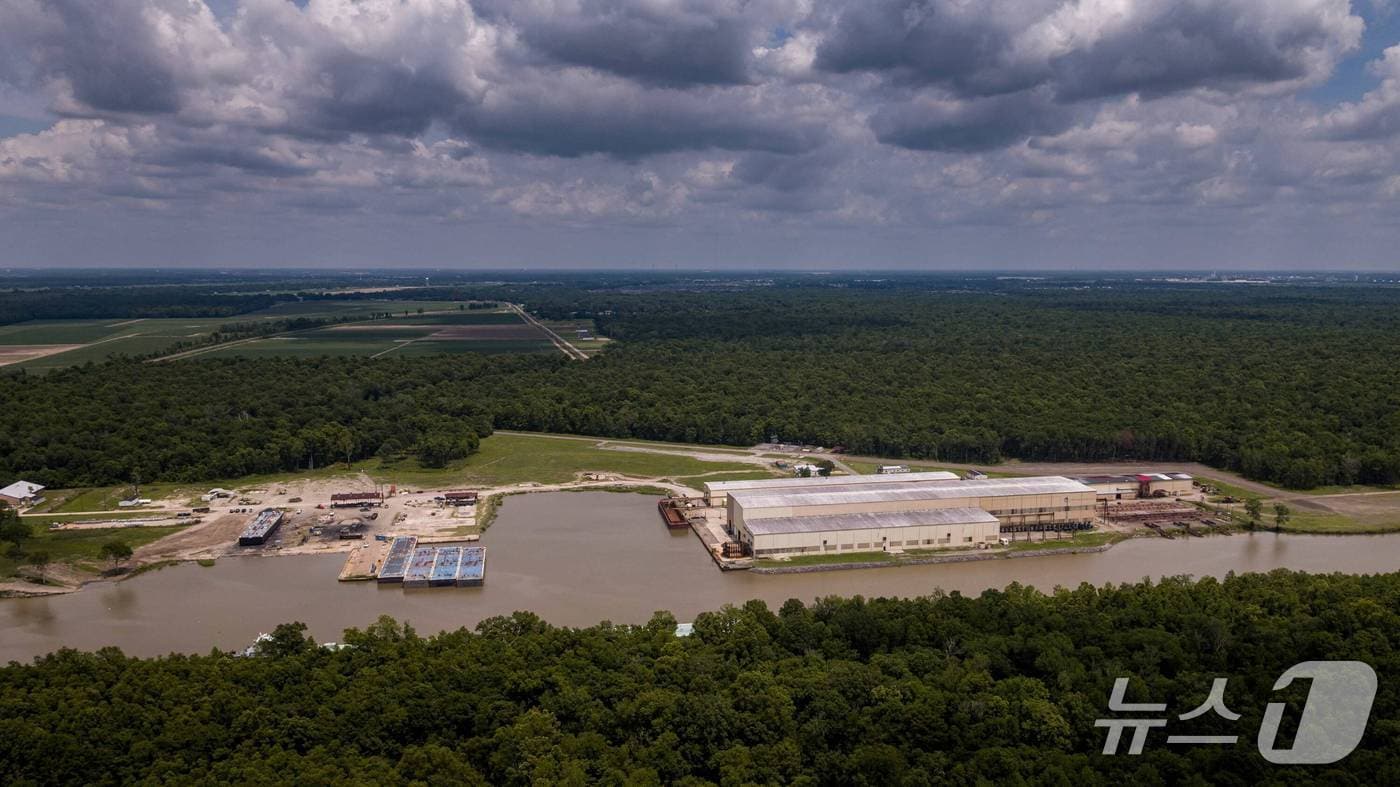SNT그룹이 최근 인수한 미국 루이지애나 공장 전경.(SNT 모티브 제공. 재판매 및 DB 금지)